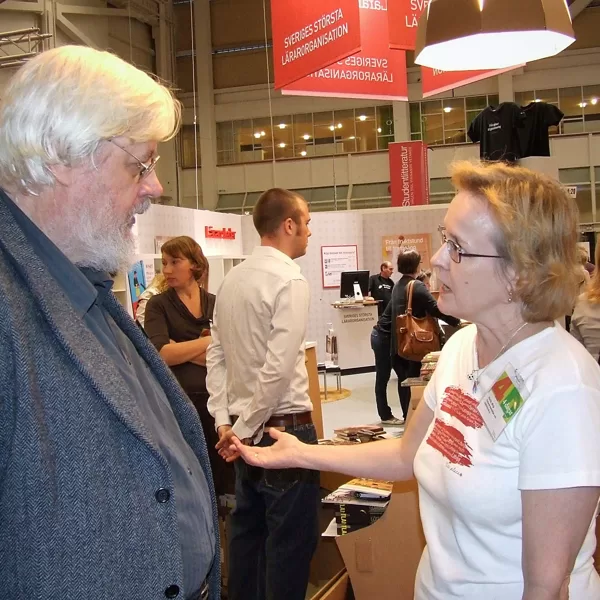 Juris Kronbergs ja Mirja Hovila. Kuva: Seppo Hovila